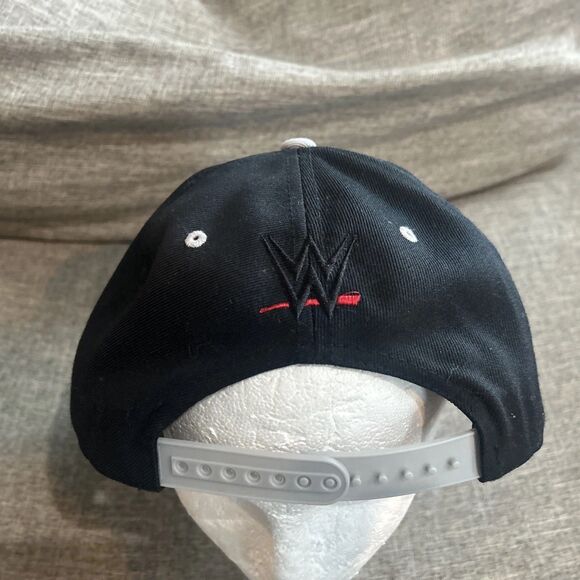 Stone Cold Steve Austin Lids WWE Black 3:16 Adjustable Baseball Hat - Picture 2 of 5